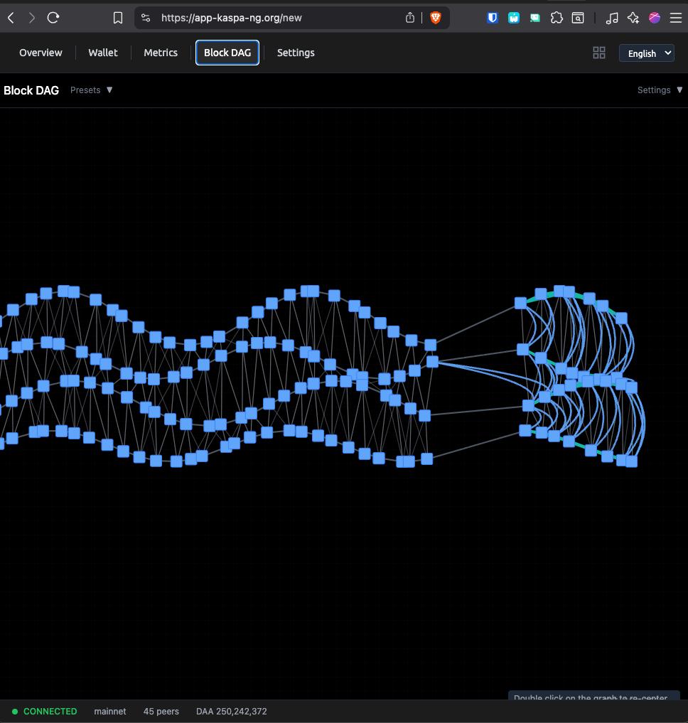 Fake Kaspa NG Visualiser